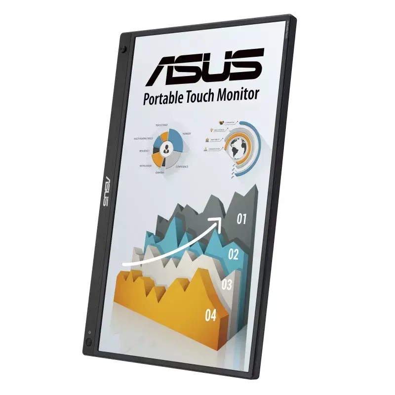 ASUS ZenScreen MB16AMTR Monitor de ordenador 39,6 cm (15,6 inch) 1920 x 1080 píxeles Full HD LCD Táctil Negro