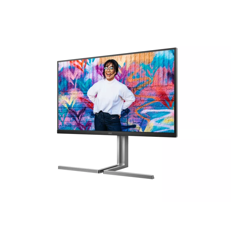 AOC U3 U32U3CV Monitor de ordenador 80 cm (31,5 inch) 3840 x 2160 píxeles 4K Ultra HD LCD Negro