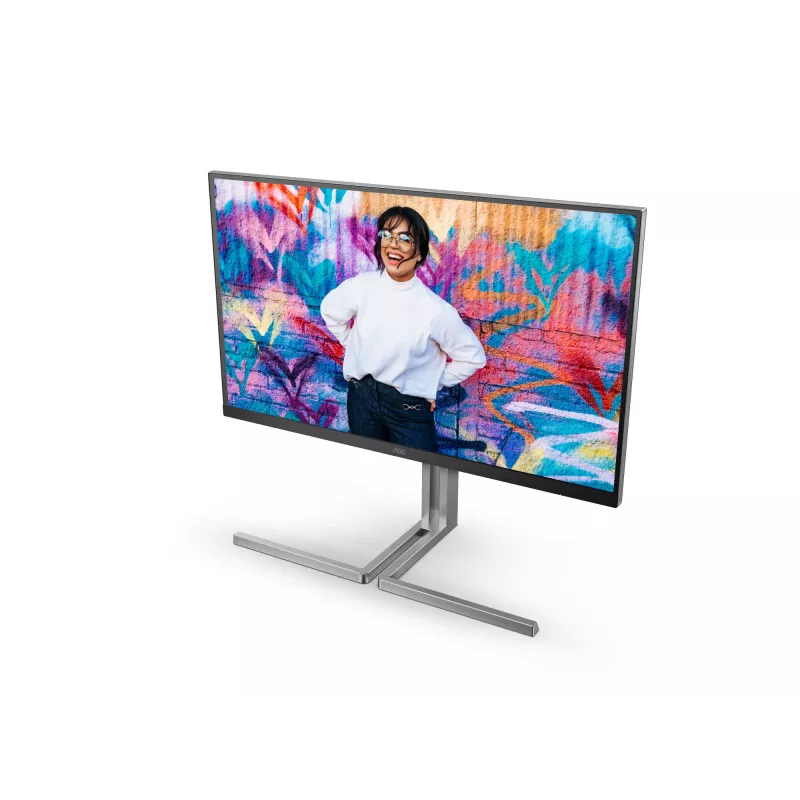 AOC U3 U32U3CV Monitor de ordenador 80 cm (31,5 inch) 3840 x 2160 píxeles 4K Ultra HD LCD Negro