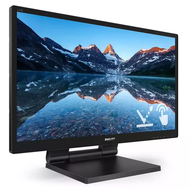 Monitor Philips 242B9TL/00 60,5 cm (23,8 inch) 1920 x 1080 píxeles Full HD LCD táctil Negro