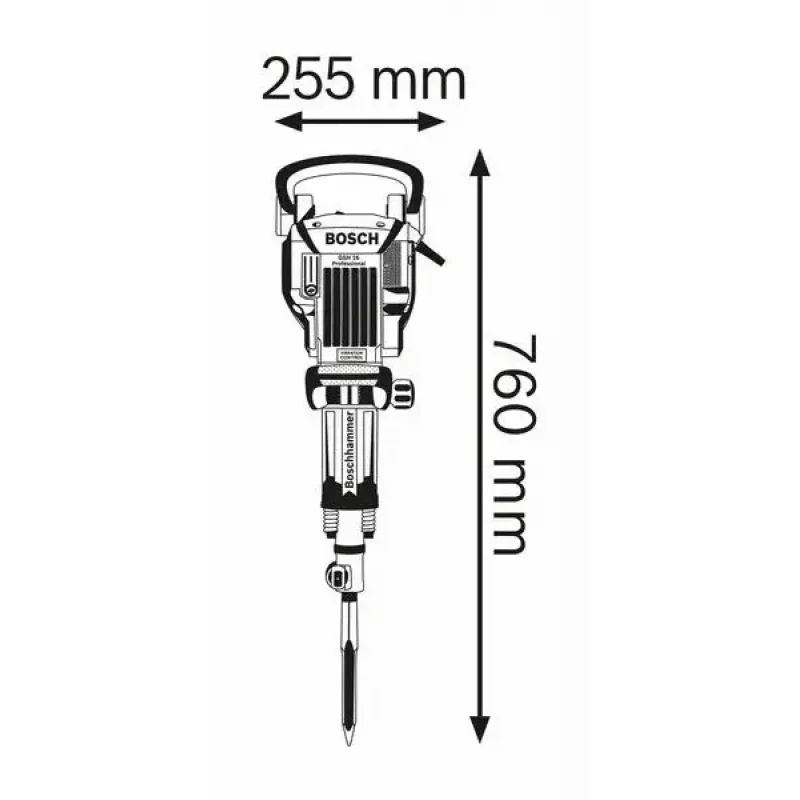 Martillo perforador Bosch 0 611 335 100 1750 W