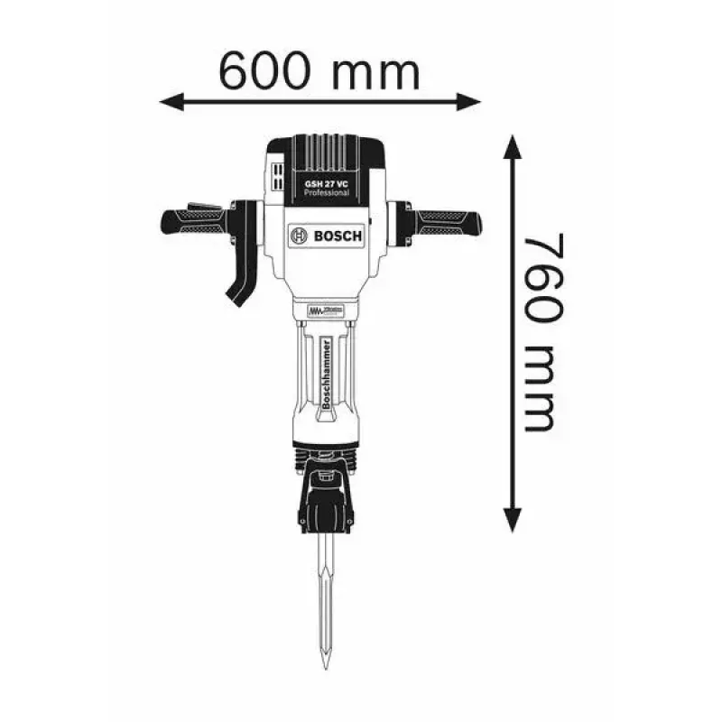 Martillo perforador Bosch 0 611 30A 000 2000 W