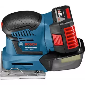 Lijadora excéntrica de batería Bosch GSS 18V-10