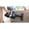 Aspirador de mano/escoba eléctrica Bosch BSS711W batería en seco sin bolsa 0,3 l Negro, Plata, Blanco
