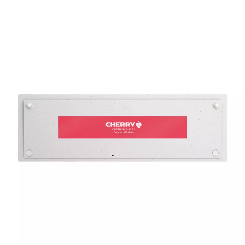 CHERRY MX-LP 2.1 Compact Wireless Teclado Gaming RF Wireless + Bluetooth QWERTZ Alemán Blanco