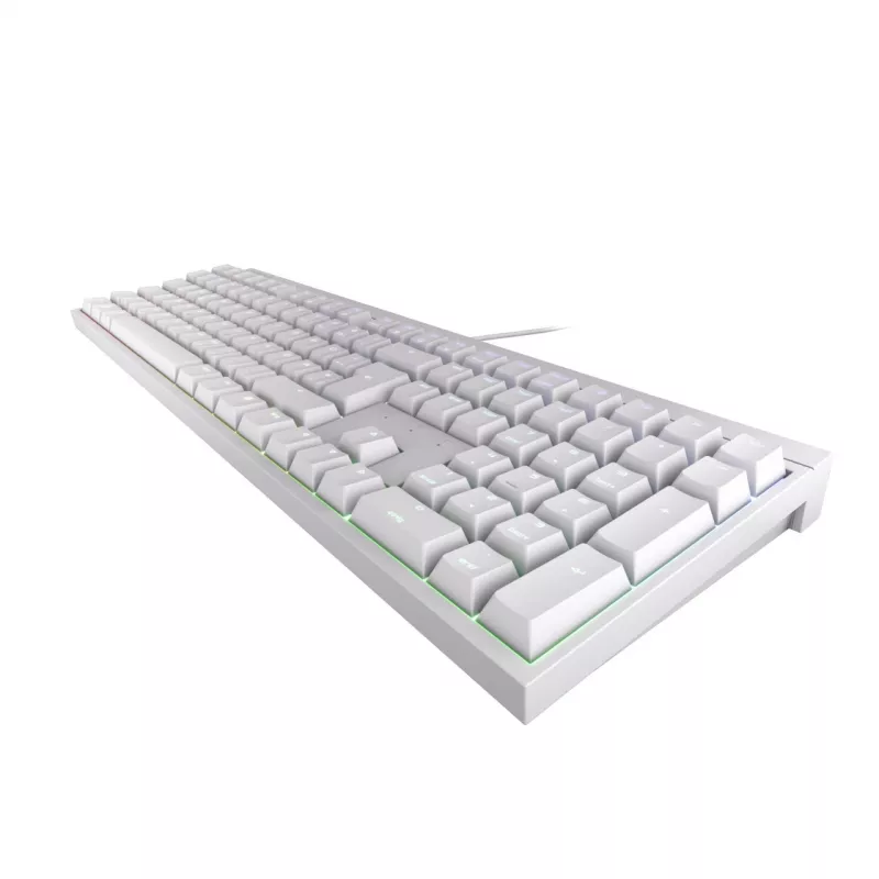 CHERRY MX 2.0S RGB Teclado Gaming USB QWERTZ Alemán Blanco