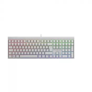 Teclado Gaming CHERRY MX 2.0S RGB Full-Size USB QWERTZ Blanco