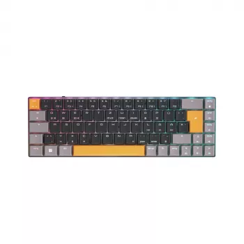CHERRY MX-LP 2.1 Compact Wireless Teclado Gaming RF Wireless + Bluetooth QWERTZ Alemán Negro