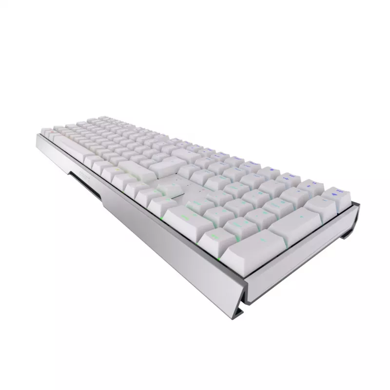 CHERRY MX 3.0S Wireless RGB Teclado Gaming RF Wireless + Bluetooth QWERTZ Alemán Blanco