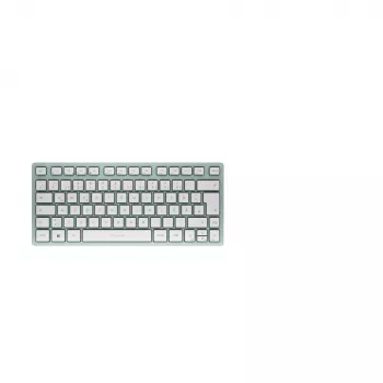 CHERRY KW 7100 MINI BT Teclado Universal Bluetooth QWERTZ Alemán Color menta