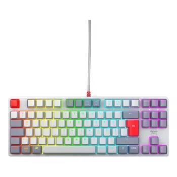 CHERRY K4V2 RGB Tenkeyless Retro Edition, teclado gaming mecánico, alemán