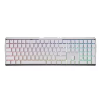 Teclado gaming CHERRY MX 3.0S Wireless RF inalámbrico + Bluetooth QWERTZ alemán blanco