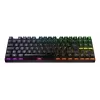 Teclado gaming CHERRY MX 8.2 TKL Wireless RGB USB + RF inalámbrico + Bluetooth QWERTZ alemán negro