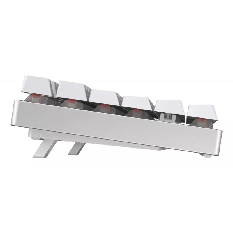 Teclado gaming CHERRY MX 8.2 TKL Wireless RGB USB + RF inalámbrico + Bluetooth QWERTZ alemán blanco