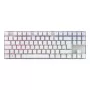 Teclado gaming CHERRY MX 8.2 TKL Wireless RGB USB + RF inalámbrico + Bluetooth QWERTZ alemán blanco