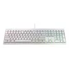 Teclado gaming mecánico con cable Cherry MX 2.0S — tamaño completo (100 %), distribución QWERTZ alemana, retroiluminación RGB, USB, blanco