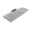 Teclado CHERRY JK-A0400CH-0 de oficina USB QWERTZ suizo gris
