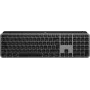 Teclado Logitech MX Keys S for Mac inalámbrico Bluetooth QWERTY aluminio negro