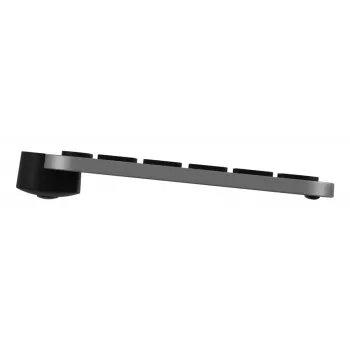 Teclado Logitech MX Keys S for Mac inalámbrico Bluetooth QWERTY aluminio negro