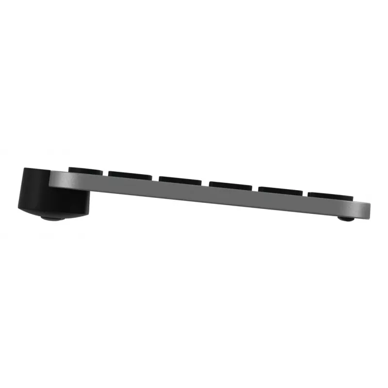 Teclado Logitech MX Keys S for Mac inalámbrico Bluetooth QWERTY aluminio negro