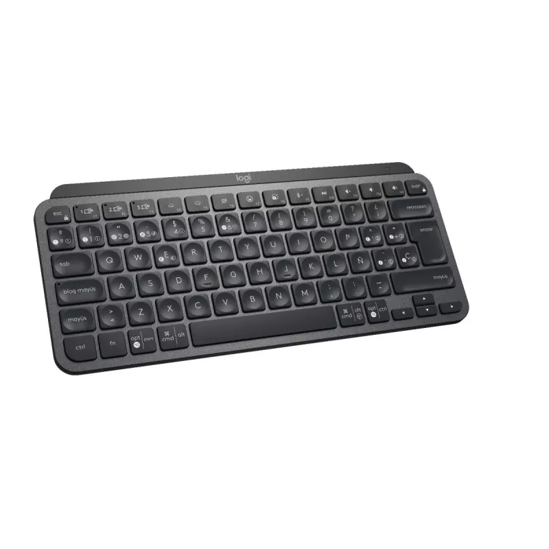 LOGITECH Minimalist Wireless Illuminated teclado - Mx Keys Mini - Graphite - Qwerty Español