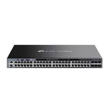 TP-Link Omada switch gestionado L3 apilable de 48 puertos Gigabit con 6 ranuras 10G