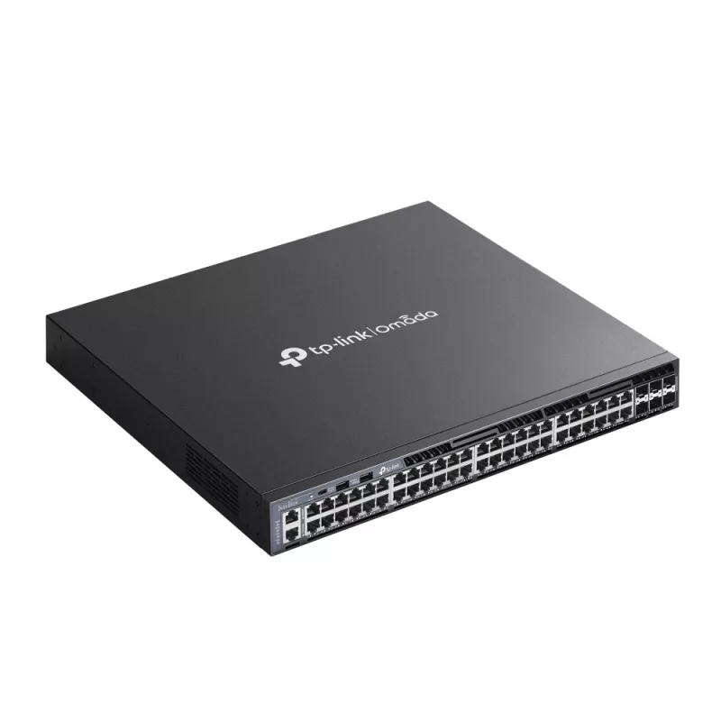 TP-Link Omada switch gestionado L3 apilable de 48 puertos Gigabit con 6 ranuras 10G
