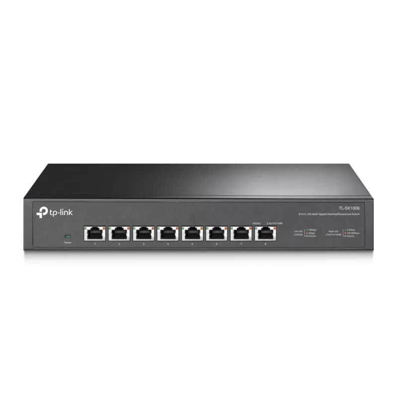 Switch no gestionado TP-Link TL-SX1008 8 puertos 10G sobremesa/rack