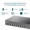 Switch no gestionado TP-Link TL-SX1008 8 puertos 10G sobremesa/rack