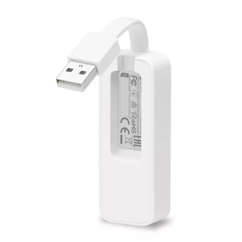 TP-Link UE200 adaptador de red USB 2.0, Ethernet 10/100 Mbit/s, blanco