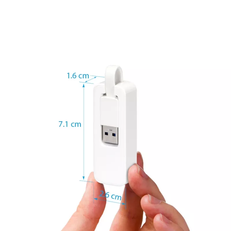 TP-Link UE200 adaptador de red USB 2.0, Ethernet 10/100 Mbit/s, blanco