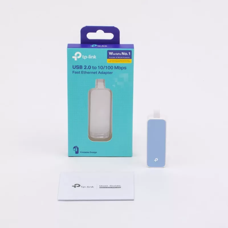 TP-Link UE200 adaptador de red USB 2.0, Ethernet 10/100 Mbit/s, blanco