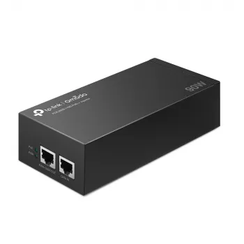 Inyector PoE TP-Link Omada POE380S 10 Gigabit Ethernet 100-240V negro