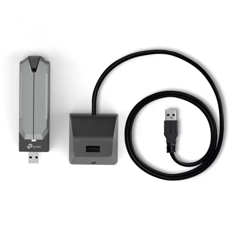 Adaptador WLAN TP-Link BE6500 2882 Mbit/s Wi-Fi 7 Tri-Band