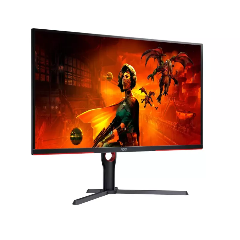 AOC G3 U32G3X/BK monitor de ordenador 80 cm (31,5 inch) 3840 x 2160 píxeles 4K Ultra HD LED negro, rojo