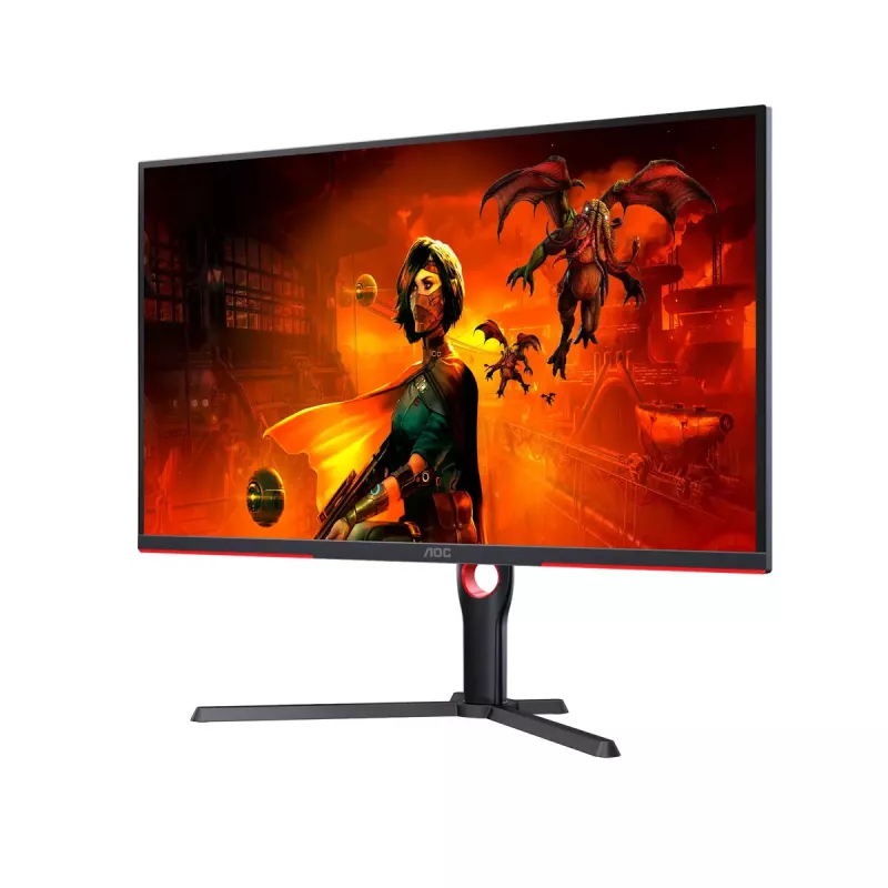 AOC G3 U32G3X/BK monitor de ordenador 80 cm (31,5 inch) 3840 x 2160 píxeles 4K Ultra HD LED negro, rojo