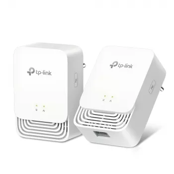 TP-Link G.hn1200 Powerline Kit, 607 Mbit/s, Gigabit Ethernet, 10,100,1000 Mbit/s, HomePlug AV2, 300 m, blanco