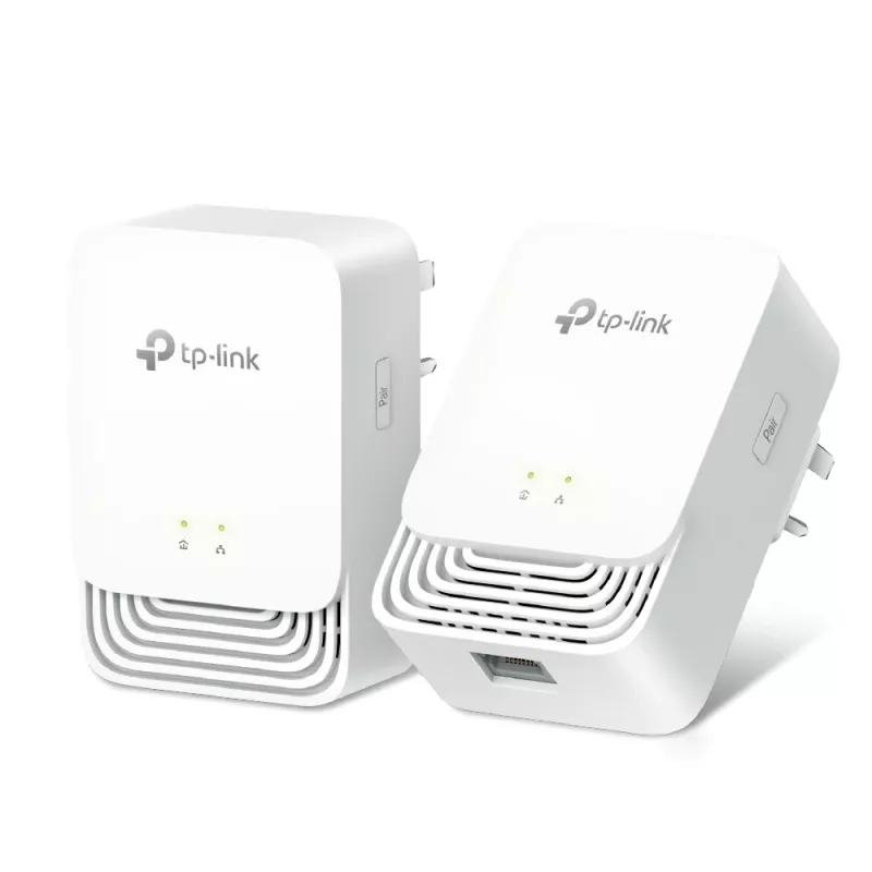 TP-Link G.hn1200 Powerline Kit, 607 Mbit/s, Gigabit Ethernet, 10,100,1000 Mbit/s, HomePlug AV2, 300 m, blanco