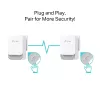 TP-Link G.hn1200 Powerline Kit, 607 Mbit/s, Gigabit Ethernet, 10,100,1000 Mbit/s, HomePlug AV2, 300 m, blanco