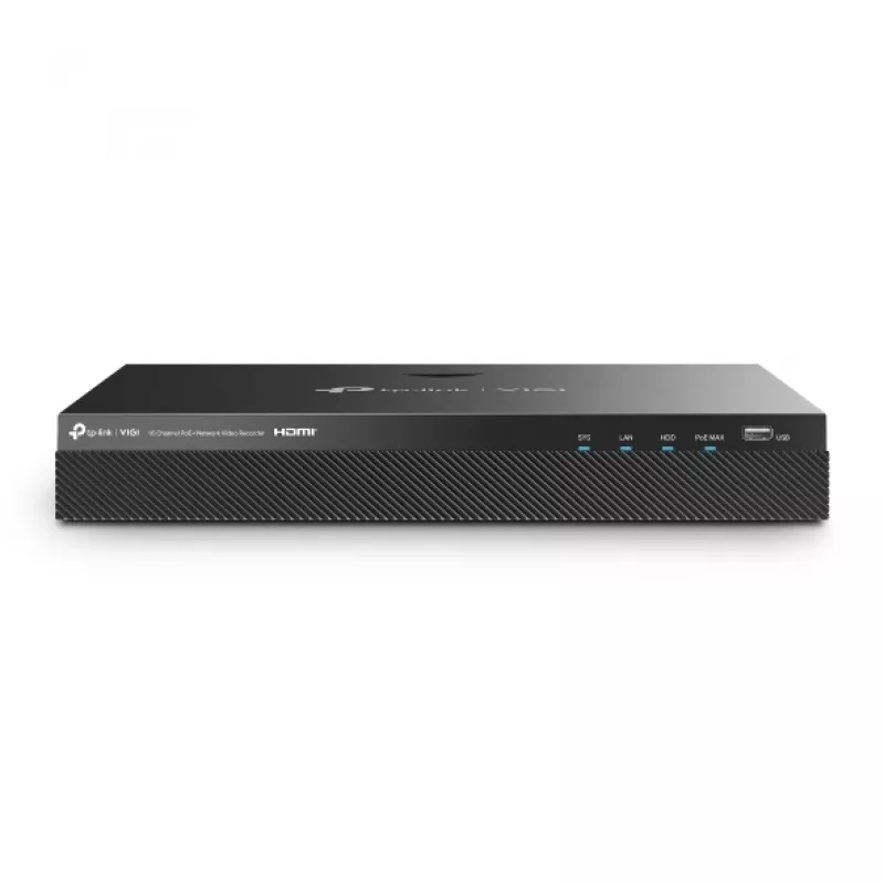 Grabador de vídeo en red TP-Link VIGI NVR de 16 canales PoE+, HDD de 4 TB, 16× entrada 3840×2160, 30W PoE por puerto