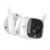 TP-Link Tapo cámara de seguridad Wi-Fi para exterior, cámara de seguridad IP, exterior, con cable e inalámbrica, Amazon Alexa y Google Assistant, CE, techo/pared