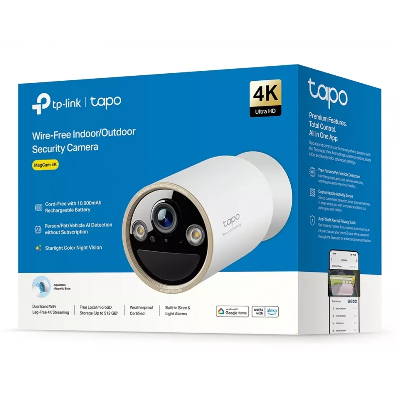 Cámara de vigilancia IP TP-Link Tapo C460 3840 x 2160 píxeles