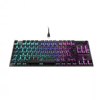 Turtle Beach Vulcan TKL Teclado Gaming USB QWERTZ Alemán Negro