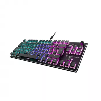 Turtle Beach Vulcan TKL Teclado Gaming USB QWERTZ Alemán Negro