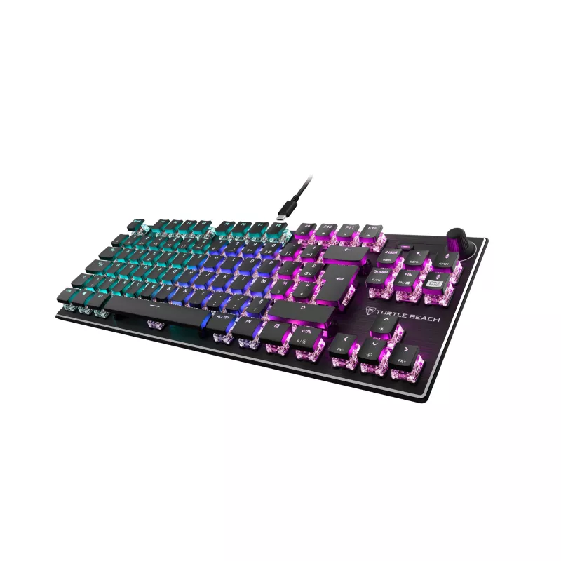 Turtle Beach Vulcan TKL Teclado Gaming USB QWERTZ Alemán Negro