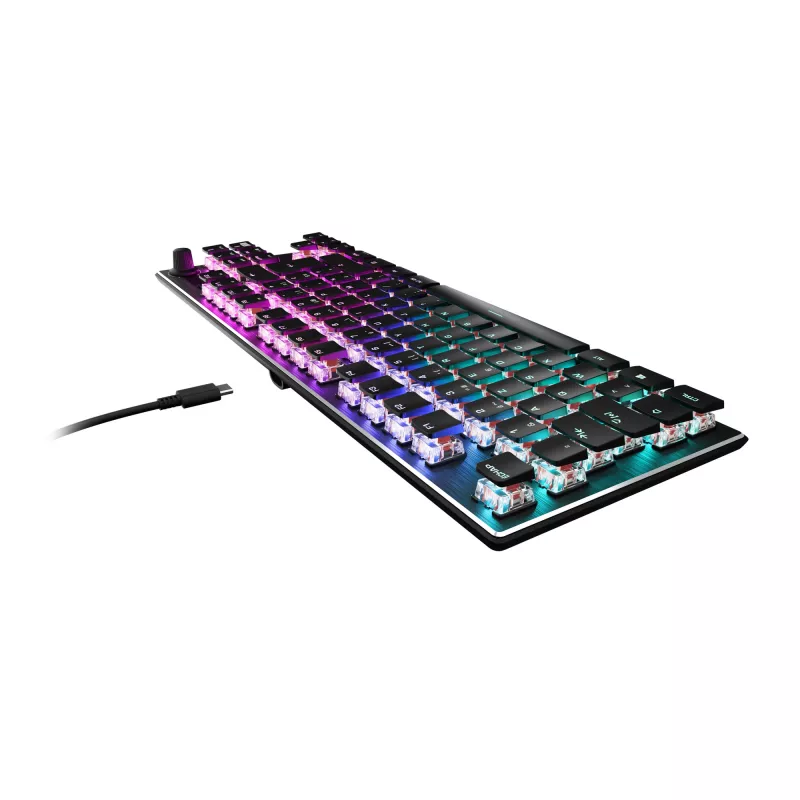 Turtle Beach Vulcan TKL Teclado Gaming USB QWERTZ Alemán Negro