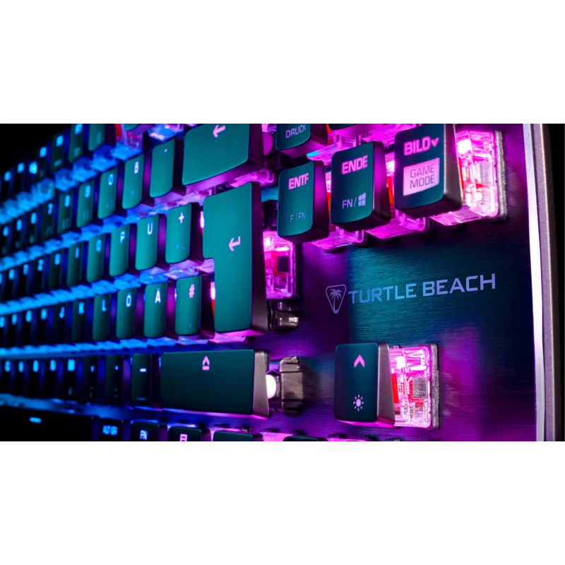 Turtle Beach Vulcan TKL Teclado Gaming USB QWERTZ Alemán Negro
