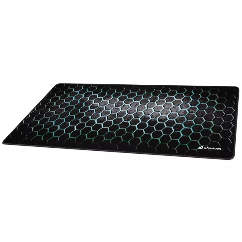 Alfombrilla de ratón gaming SHARKOON Sgp30 - Negro/Verde