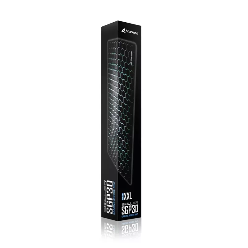 Alfombrilla de ratón gaming SHARKOON Sgp30 - Negro/Verde