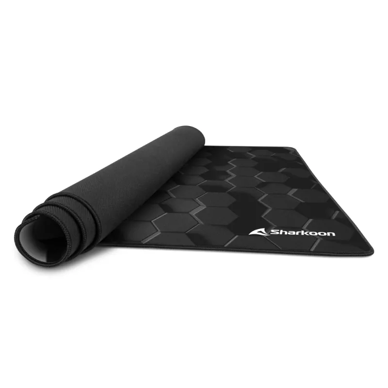 Alfombrilla de ratón gaming SHARKOON - Sgp30 Big Hex - Negro